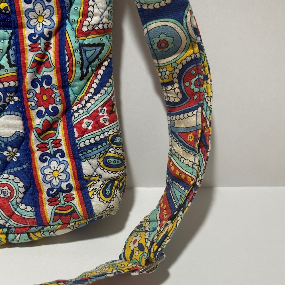 Vera Bradley Hipster Crossbody Bag – Marina Paisley Multicolor | Retired Pattern - Picture 3 of 5